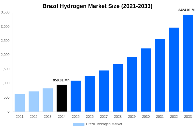 Brazil Hydrogen Market Overview