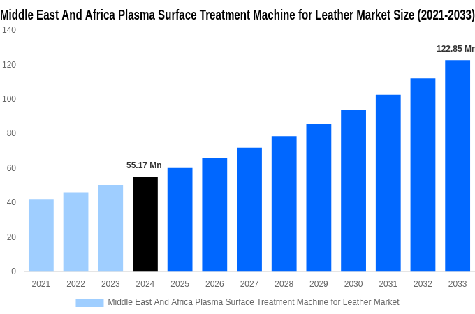 Middle East And Africa Plasma Surface Treatment Machine for Leather Market Overview